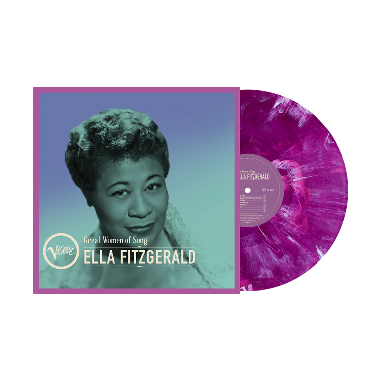 ella fitzgerald - great women of song ella fitzgerald - color LP pack shot