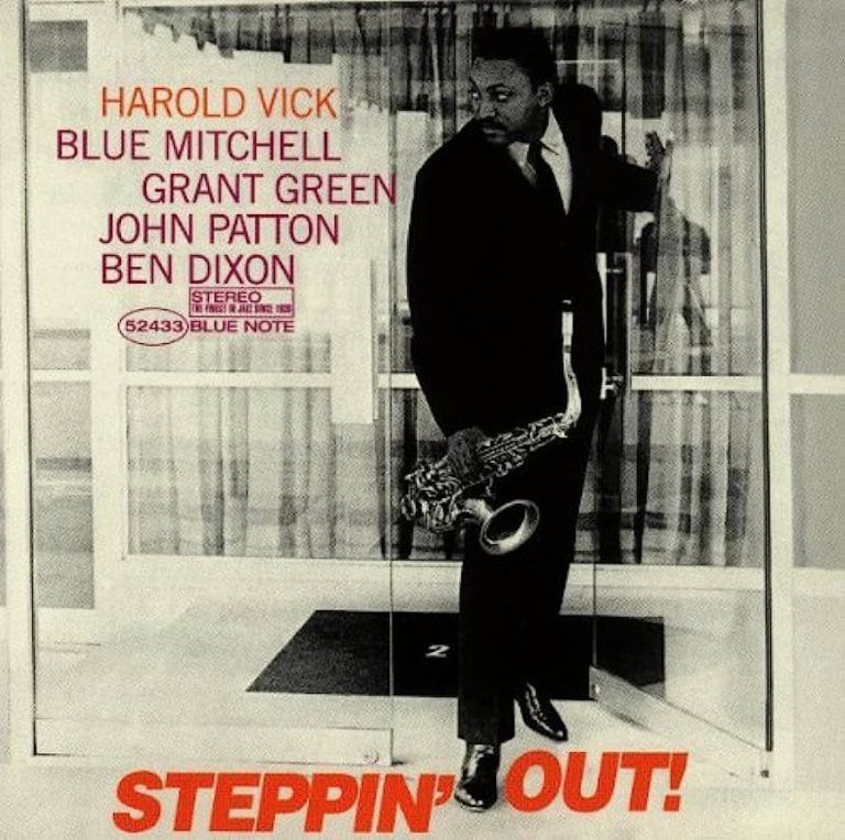 harold vick - steppin' out! - album cover