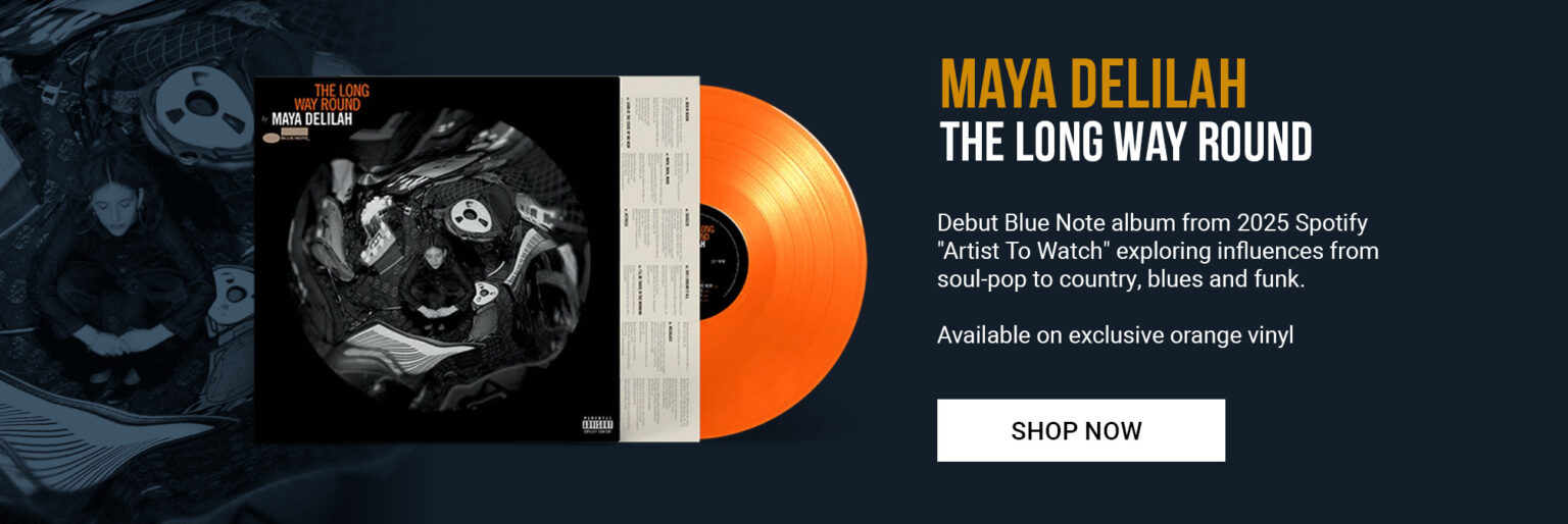 Maya Delilah: The Long Way Round 1LP Orange Vinyl