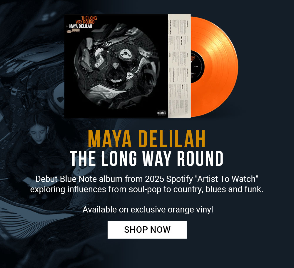 Maya Delilah: The Long Way Round 1LP Orange Vinyl