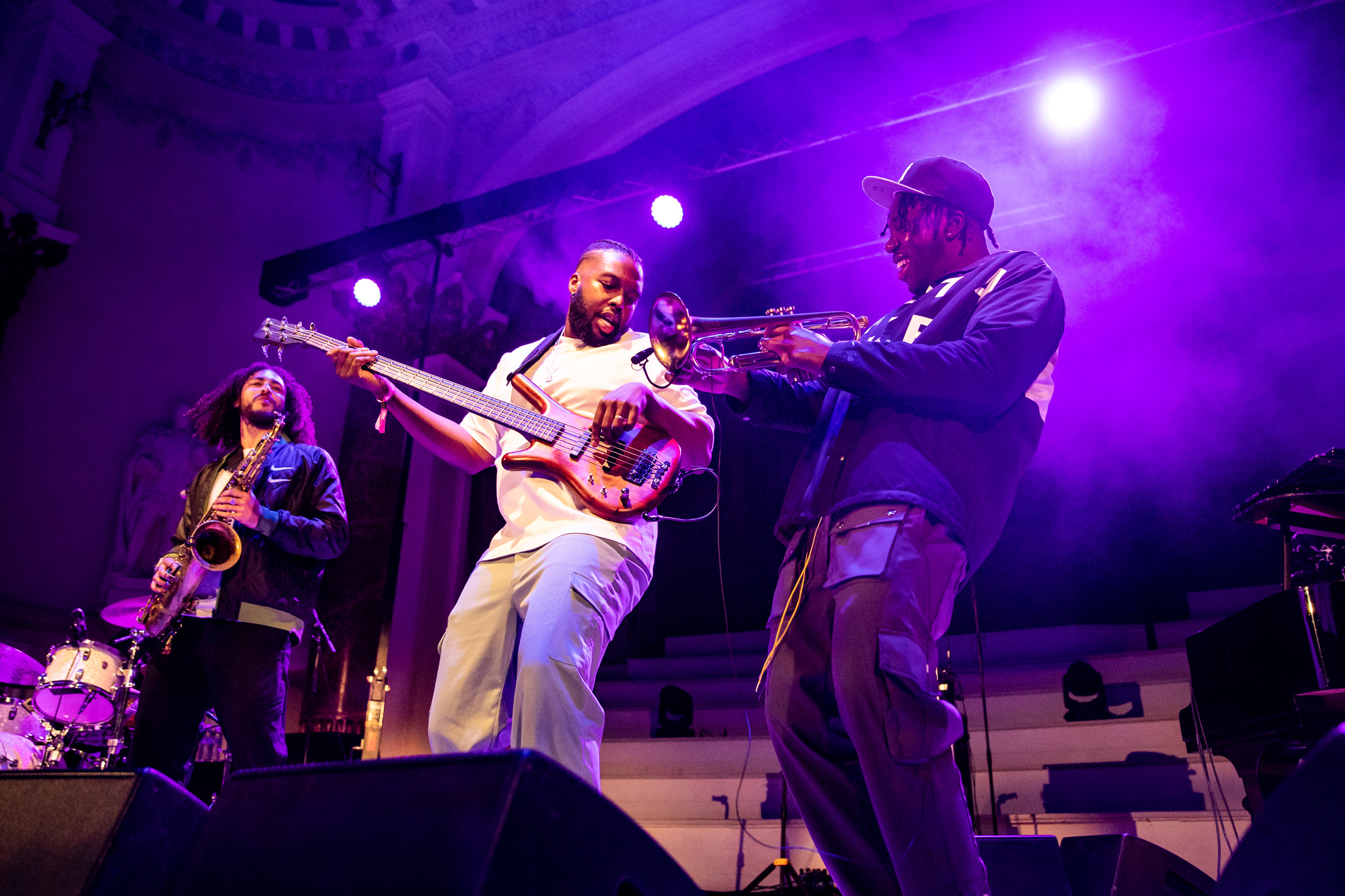 Ezra Collective at Cheltenham Jazz Festival.