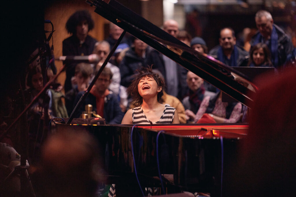 Hiromi performing at EFG London Jazz Festival, 2023.