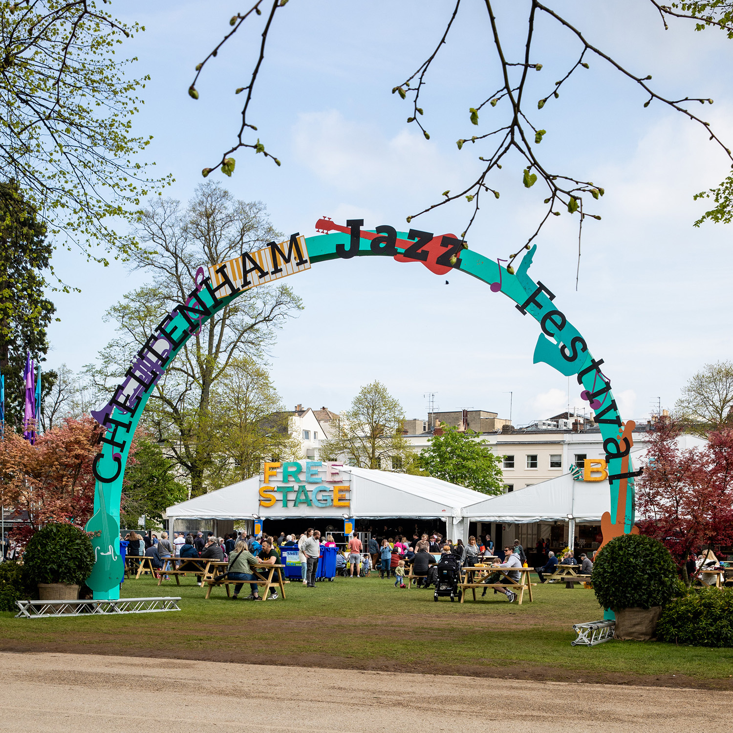 Cheltenham Jazz Festival.