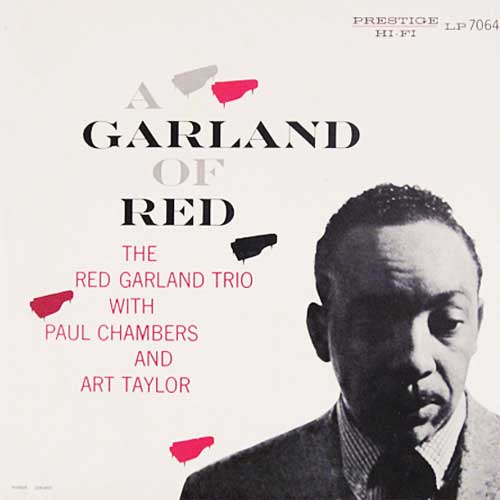 Red Garland "A Garland Of Red" album cover