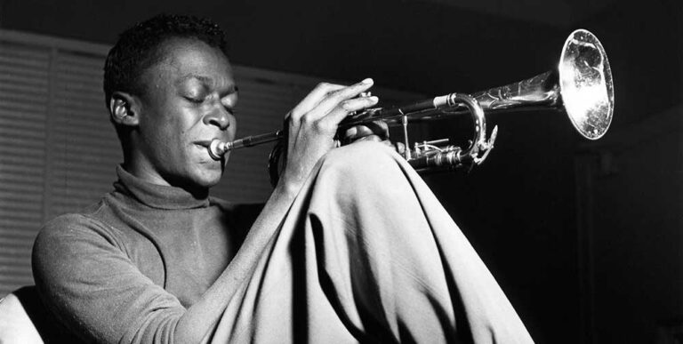 Miles Davis by Francis Wolff