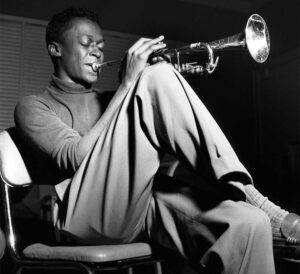 Miles Davis by Francis Wolff