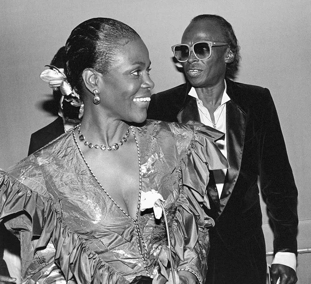 Cicely Tyson and Miles Davis